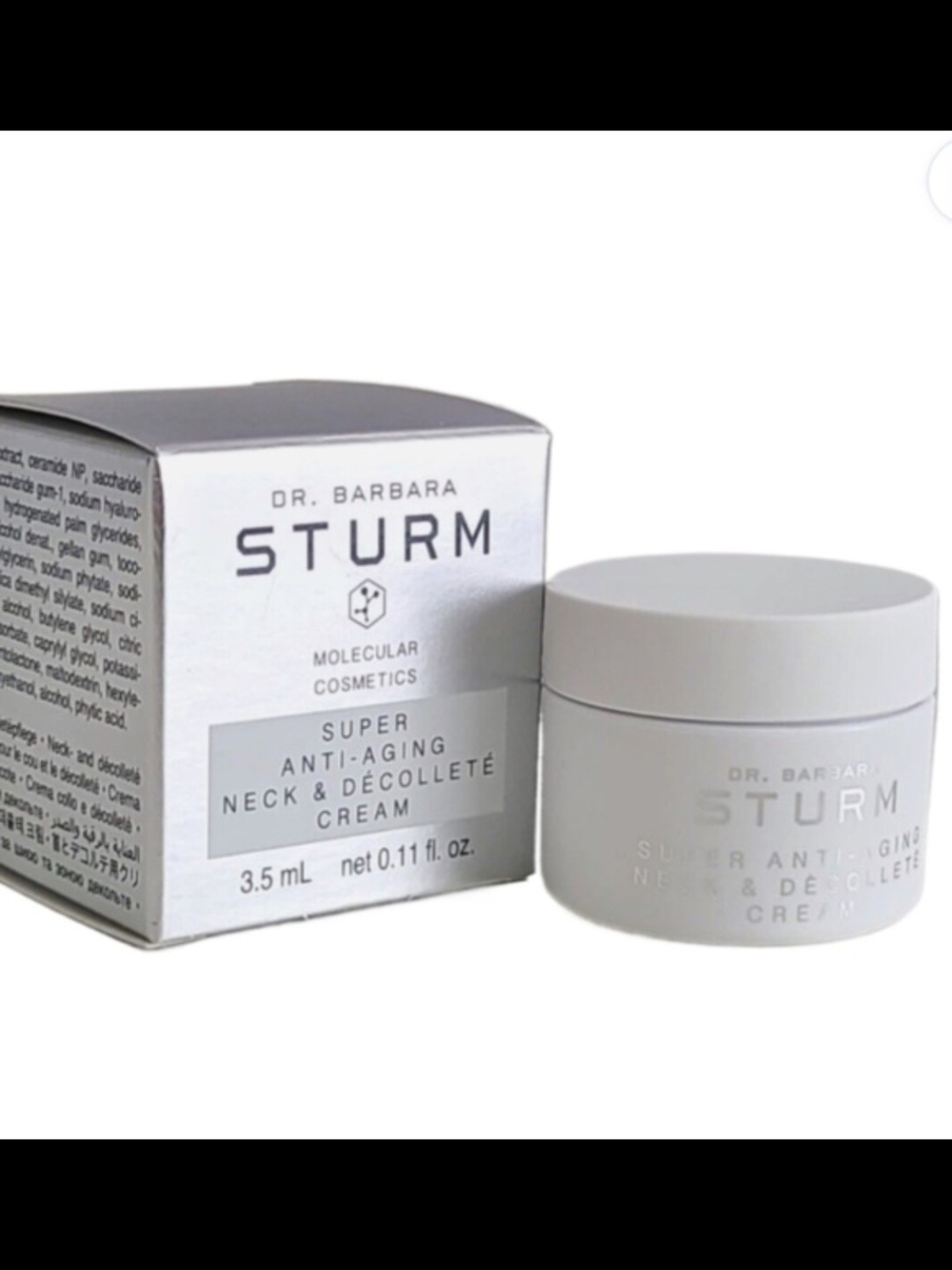 Dr. Barbara Sturm Neck & Décolleté Cream — White
